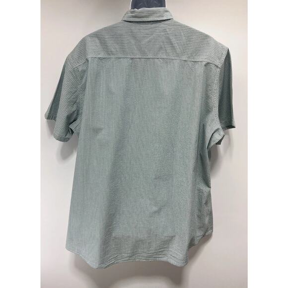 Eddie Bauer Bainbridge Classic Fit Reef Green Men's Button Up Shirt 2XL NWT - Picture 5 of 8